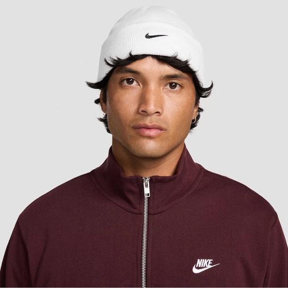 Nike Other - NEW Nike Terra Swoosh Beanie Adult Unisex One Size White MSRP $28